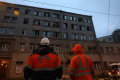 Двух детей спасли из горящей квартиры в Петербурге